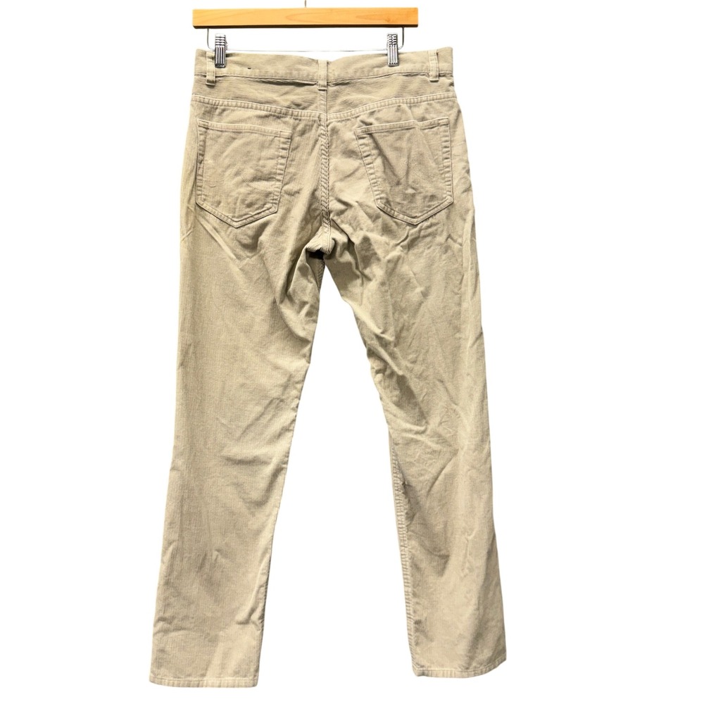 Brooks Brothers Corduroy Pants‎ Mens 32x30 ACTUAL Straight Leg Beige Trousers - Picture 4 of 9